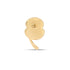 Pave Gold Tone Poppy Pin