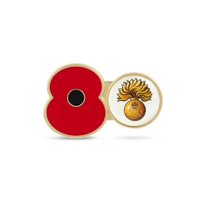 Grenadier Guards Service Poppy Pin