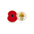 Royal Regt Of Fusiliers Service Poppy Pin