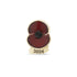 2024 Dated Gold Tone Poppy Lapel Pin