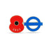 Transport for London 2023 Poppy Lapel Pin