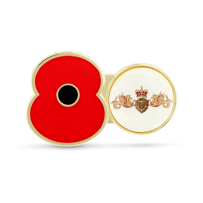 Service Poppy Pin Royal Navy Surface Fleet