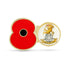 Yorkshire Regt Service Poppy Pin
