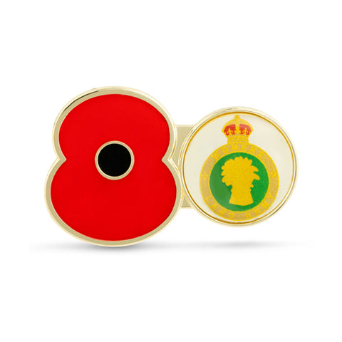 Service Poppy Pin The Womens Land Army