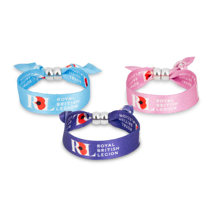 Royal British Legion Children Festival Bands - Pack of 3