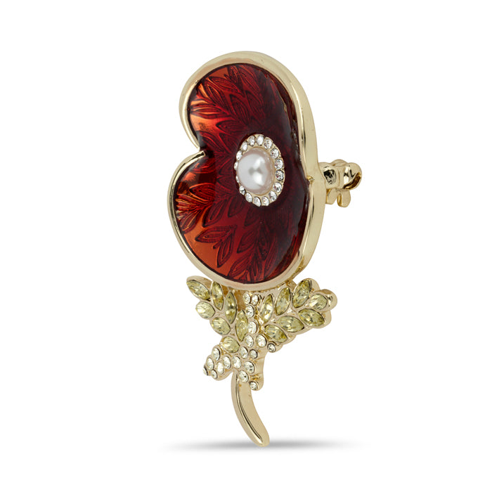 Women of the Second World War Poppy Brooch