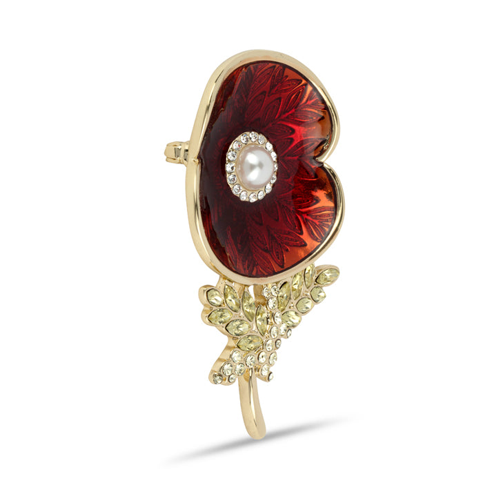 Women of the Second World War Poppy Brooch