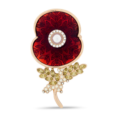 Women of the Second World War Poppy Brooch