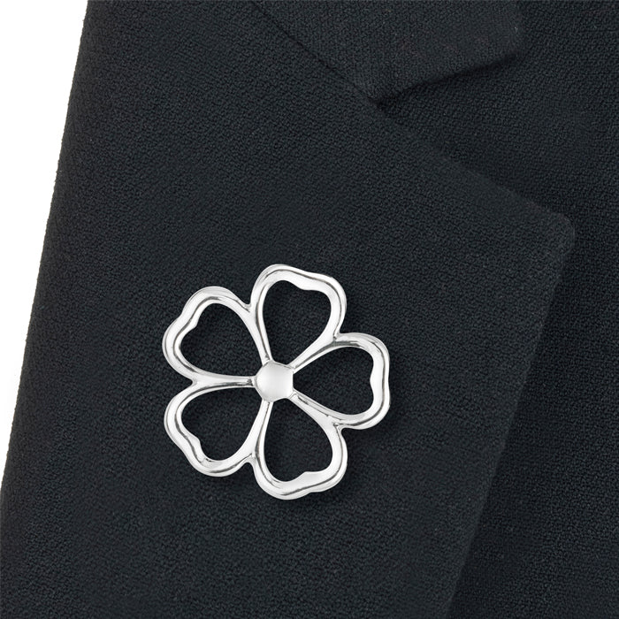 Poppy Silhouette Pin