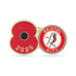 Bristol City Poppy Football Pin 2025
