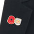 Crewe Alexandra Poppy Football Pin 2025