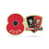 Exeter City Poppy Football Pin 2025