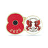 Leyton Orient Poppy Football Pin 2025