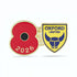 Oxford United Poppy Football Pin 2026