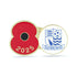 Southend United Poppy Football Pin 2025