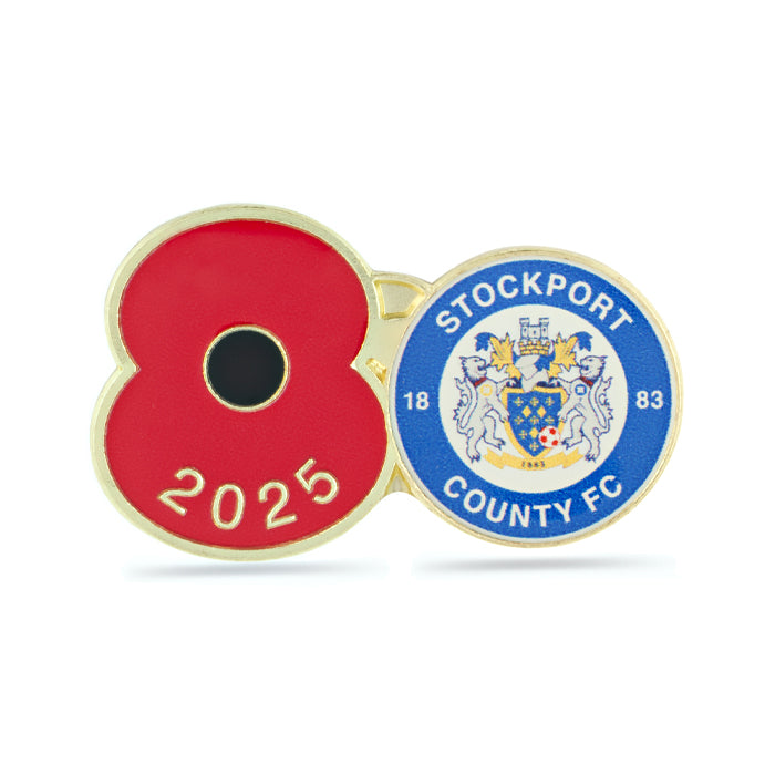 Stockport County Football Pin 2025