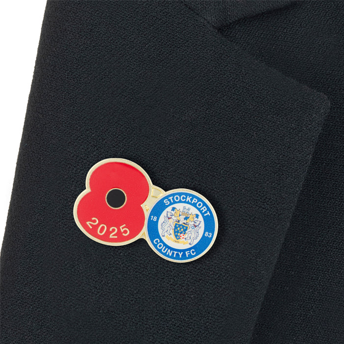 Stockport County Football Pin 2025