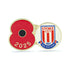 Stoke City Poppy Football Pin 2025