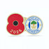 Wigan Athletic Poppy Football Pin 2026