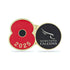 Newcastle Falcons Poppy Rugby Pin 2025