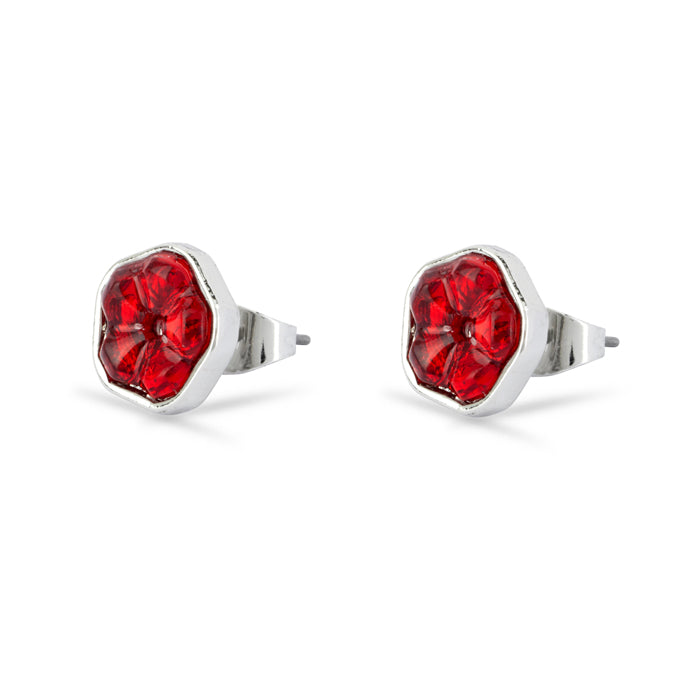 Dainty Gems Poppy Stud Earrings