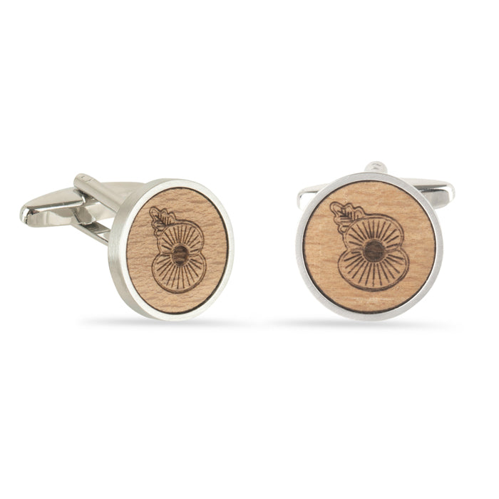 Churchill Poppy Cufflinks
