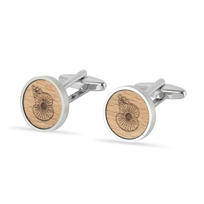 Churchill Poppy Cufflinks