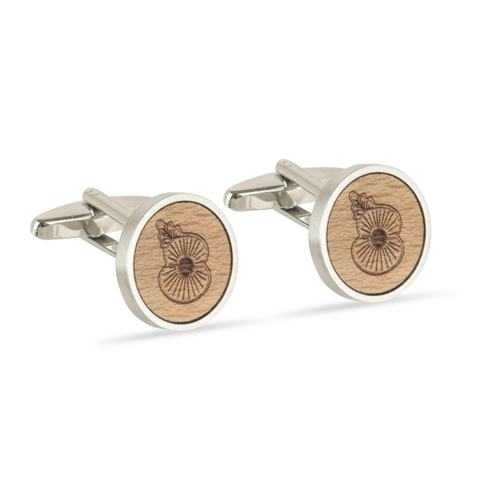 Churchill Poppy Cufflinks