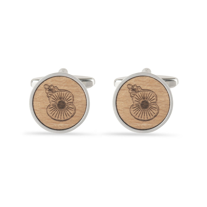 Churchill Poppy Cufflinks