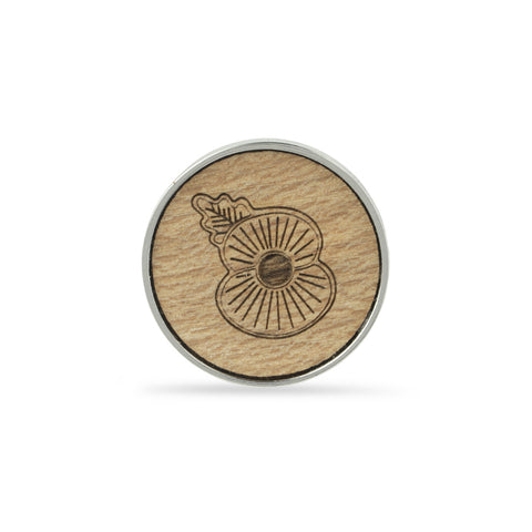 Churchill Poppy Lapel Pin