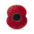 Magnetic Sunburst Poppy Brooch