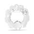 Multi Poppy Wreath Pin