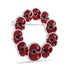Multi Poppy Wreath Pin
