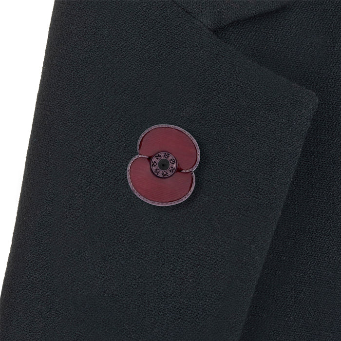 For Valour Vintage Poppy Pin
