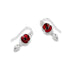 Poppy Crystal Tear Drop Earrings