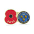 Shrewsbury Town Poppy Football Pin 2025
