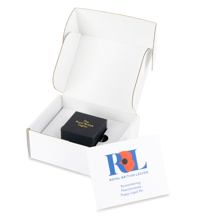 Remembering Passchendaele Poppy Lapel Pin