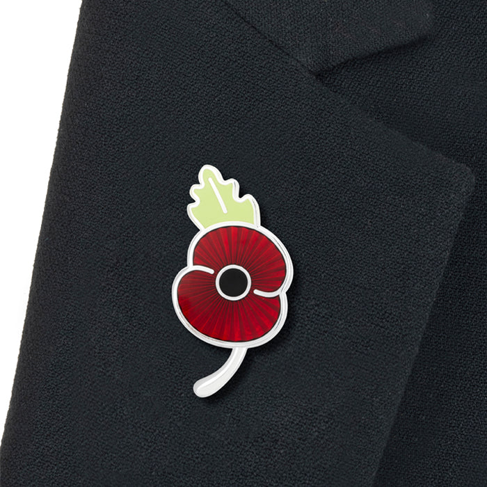 Coming Home Poppy Lapel Pin