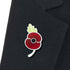 Coming Home Poppy Lapel Pin