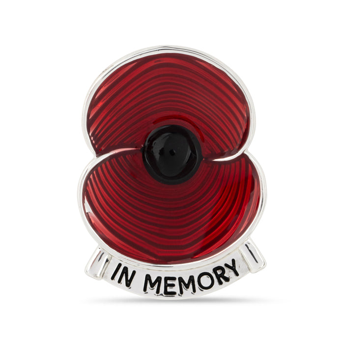Scroll Pin In Memory Scroll Pin | Poppy Shop UK