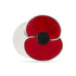 Magnetic Flanders Field Poppy Badge