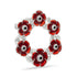 Crystal Poppy Wreath Brooch 2026