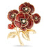 Amies SOE 3D Poppy Spray Brooch