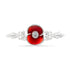 Vintage Poppy Swirl Bar Pin