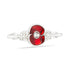 Vintage Poppy Swirl Bar Pin
