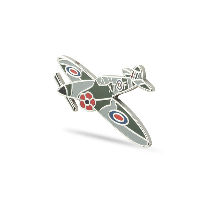 Spitfire Five Petal Poppy Badge