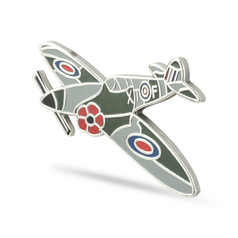 Spitfire Five Petal Poppy Badge