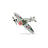 Spitfire Five Petal Poppy Badge