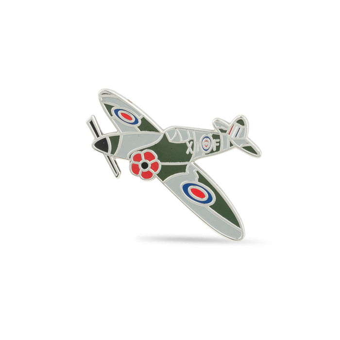 Spitfire Five Petal Poppy Badge