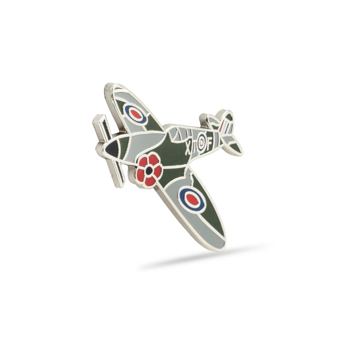 Spitfire Five Petal Poppy Badge